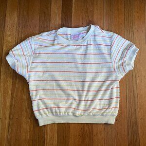 Women's M Hammies Terry Crop Top